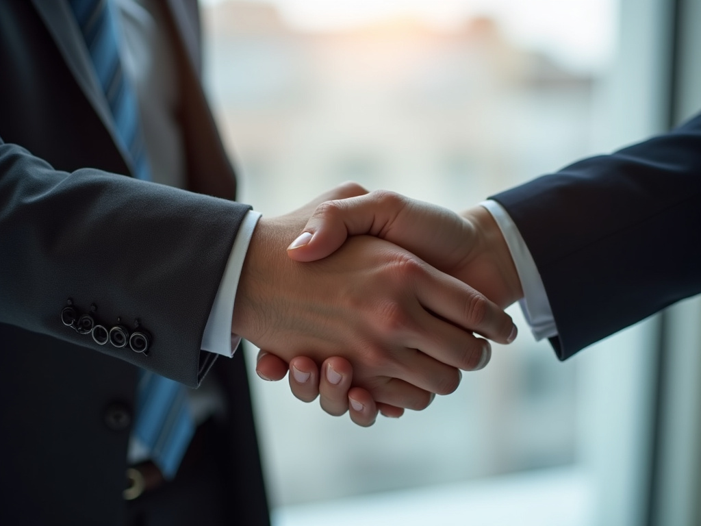 Office handshake — los angeles employment lawyer