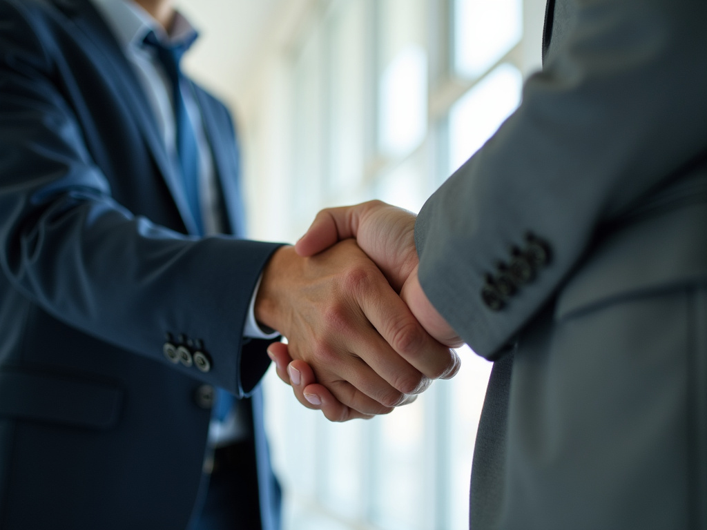 Office handshake — los angeles employment lawyer