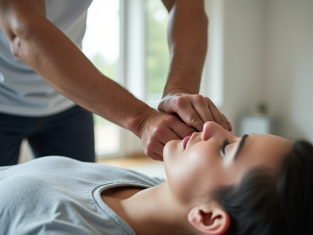 Physical therapy session — spinal decompression austin