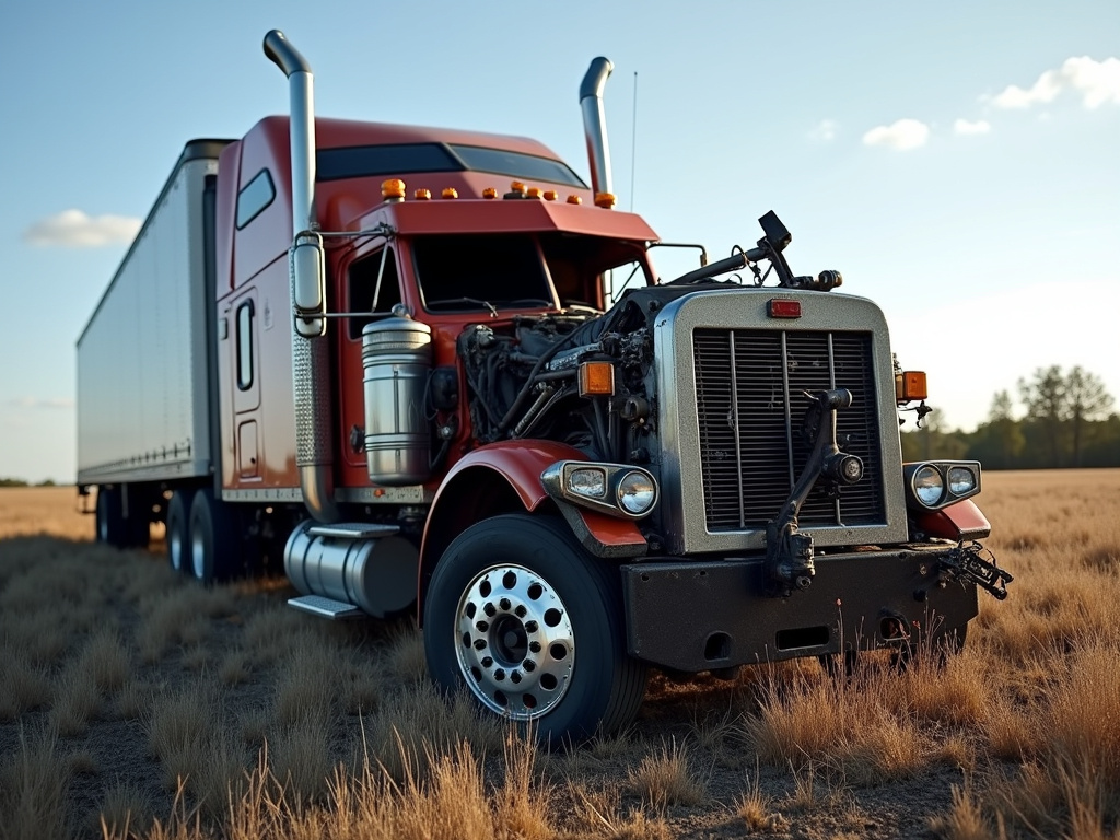 Semi truck wreck — truck accident lawyer phoenix