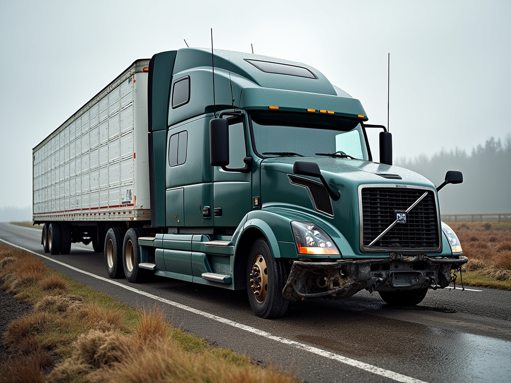 Semi truck wreck — truck accident lawyer phoenix
