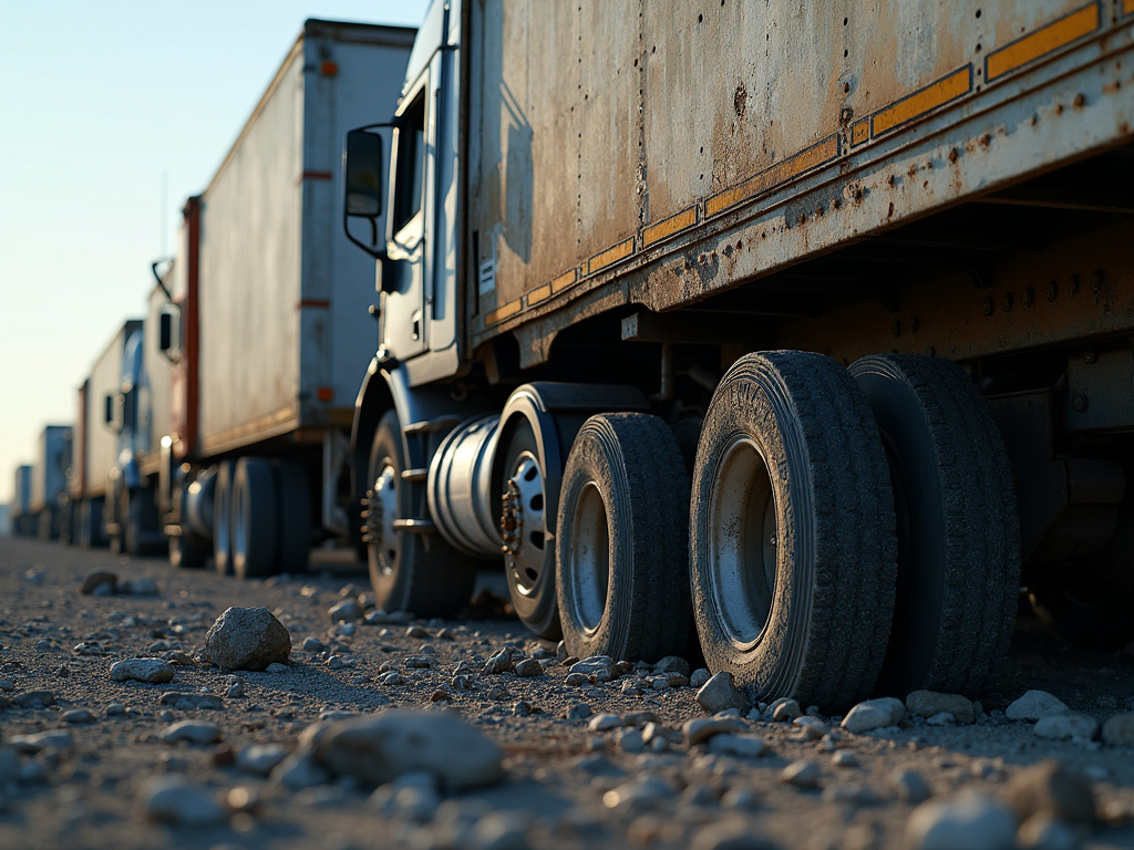 Semi truck wreckage — los angeles truck accident lawyer