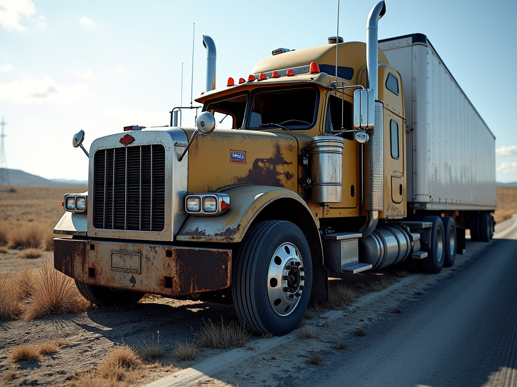 Semi truck wreckage — truck accident lawyer phoenix