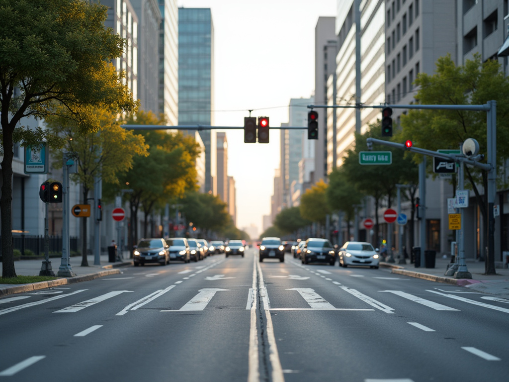Traffic intersection — los angeles car accident lawyer