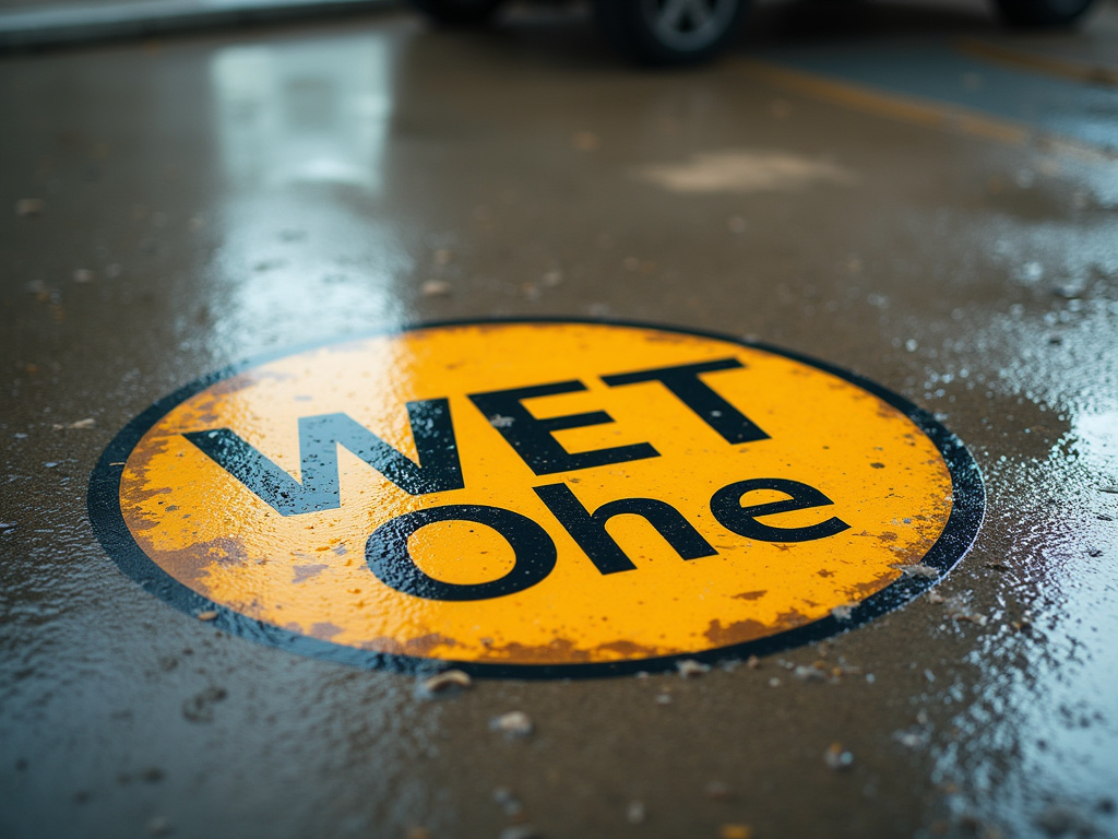 Wet floor sign — los angeles slip and fall lawyer